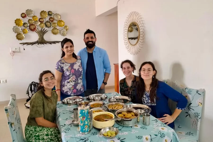 Lunch with Local Family